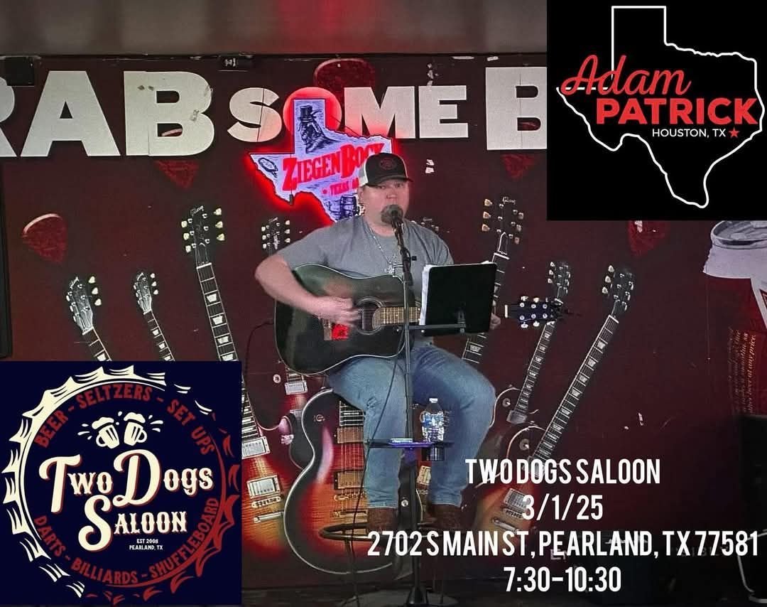 Live music with Adam @ Two Dogs Saloon