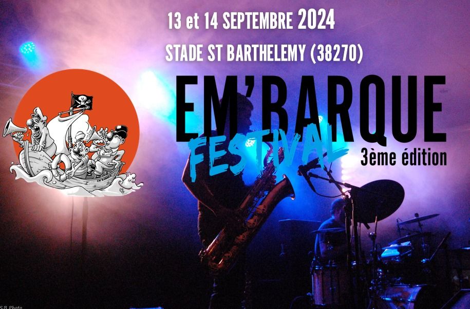 FESTIVAL SOLIDAIRE EM'BARQUE 2024