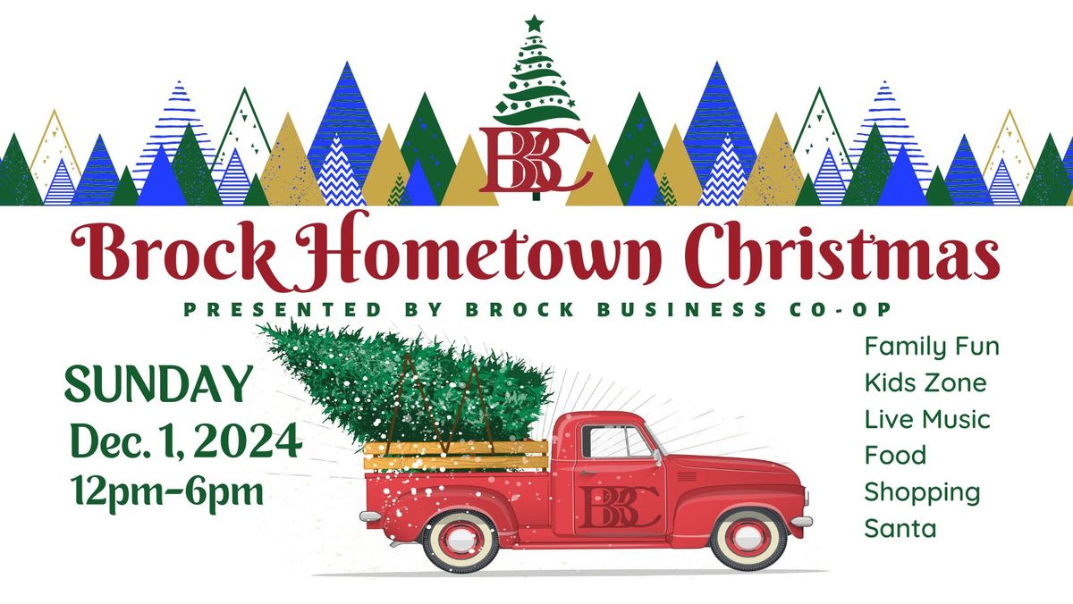 6th Annual Brock Hometown Christmas