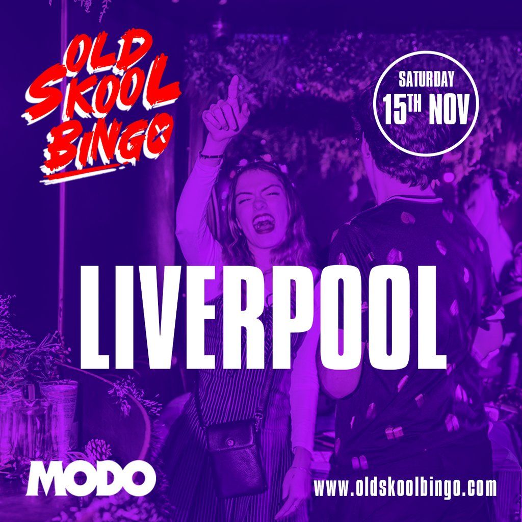 Old Skool Bingo Sat 15th Nov Liverpool