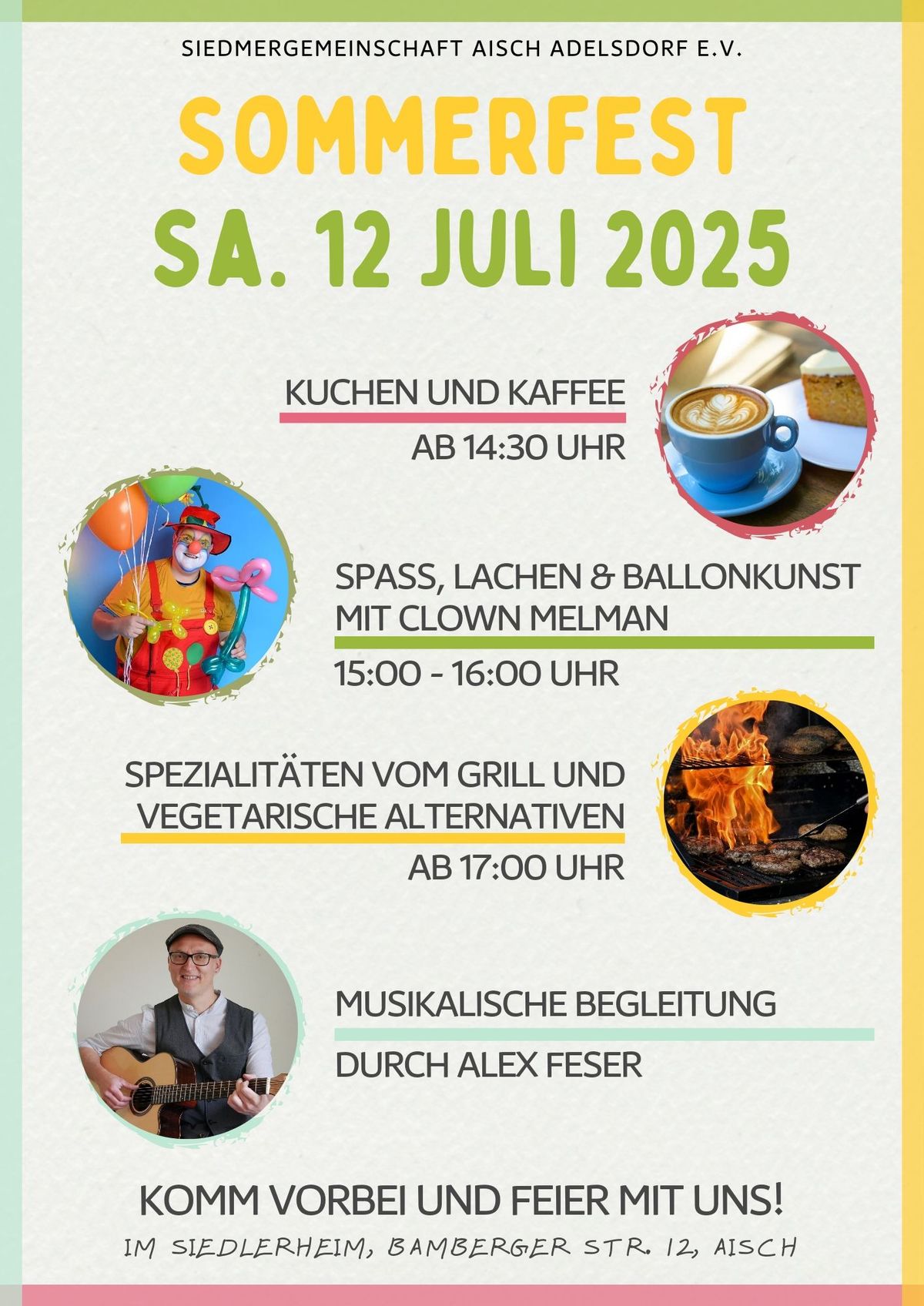 \ud83c\udf1e Sommerfest der Siedlergemeinschaft: Spa\u00df f\u00fcr alle! \ud83c\udf89