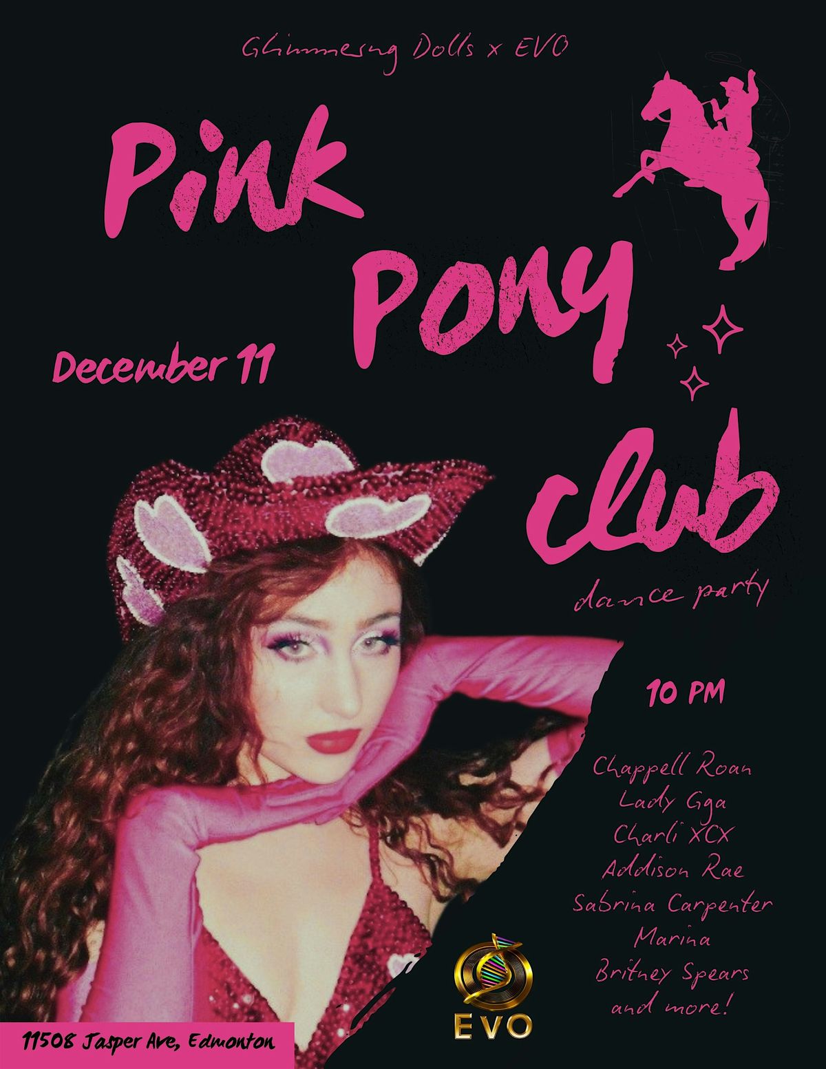 PINK PONY CLUB: CHAPPELL ROAN & GIRL-POP DANCE PARTY (EDMONTON)\u2606