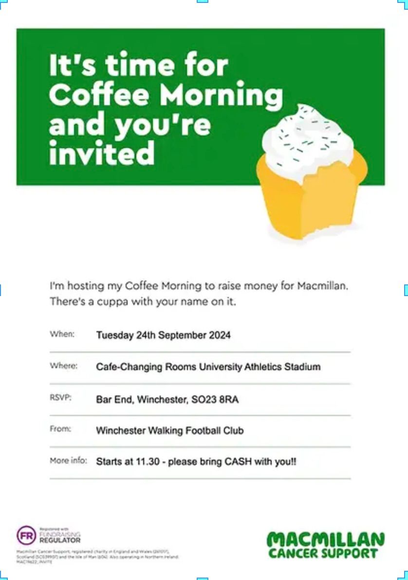 Macmillan Coffee Morning