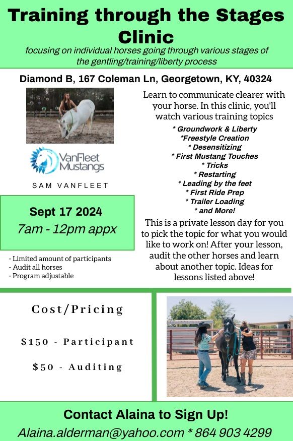 Private Horsemanship Sessions - KY