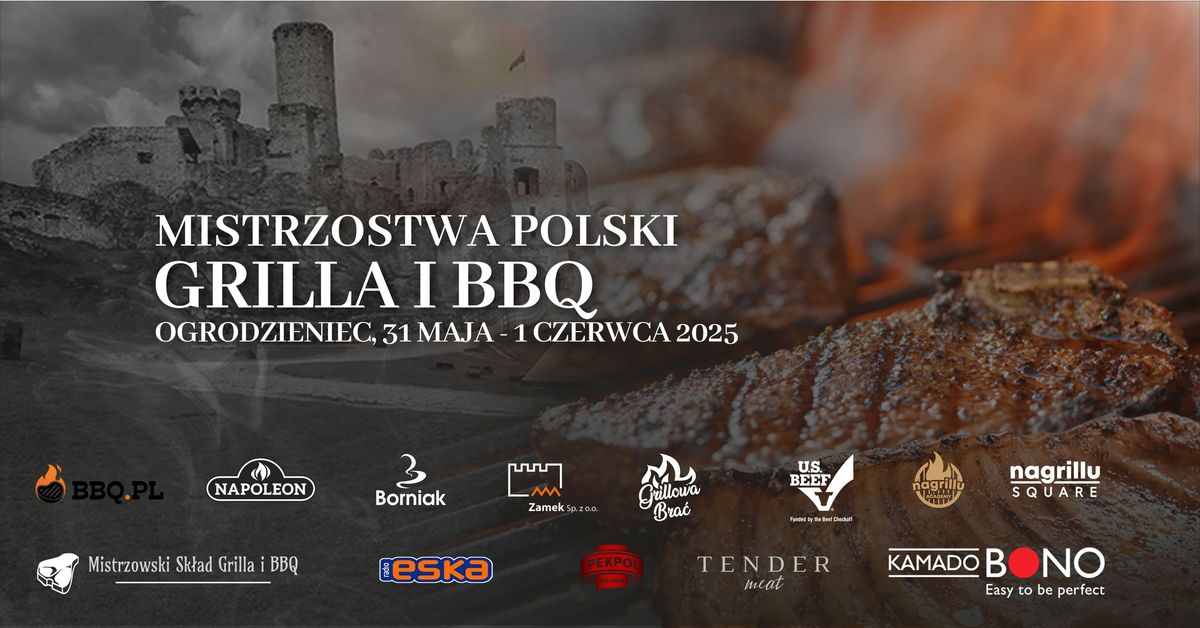 Mistrzostwa Polski  Grilla i BBQ - Grillstonowie Zamek Ogrodzieniec 2025