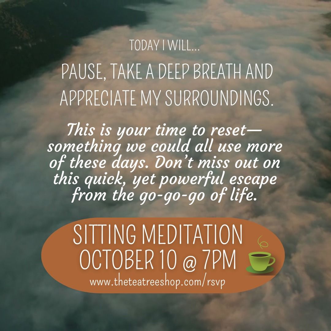 Recharge and Reset: Sitting Meditation