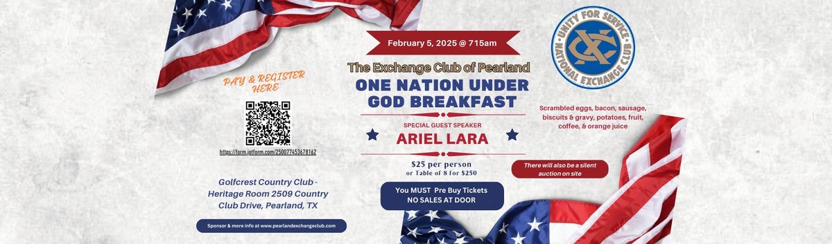 One Nation Under God Breakfast