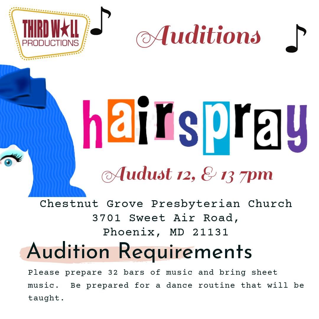 Hairspray Auditions