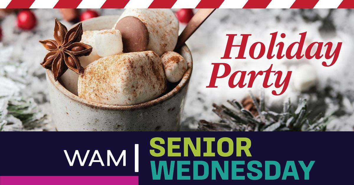 Senior Wednesday: Holiday Celebration with Cookies, Carols, and Robert Peterson's Exhibition