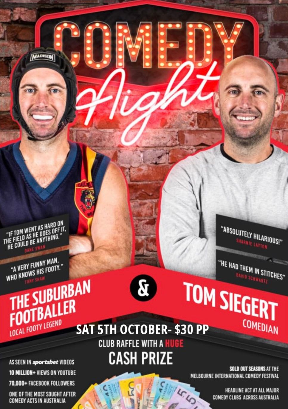 GATORS SEASON LAUNCH\/ COMEDY NIGHT\ufffd