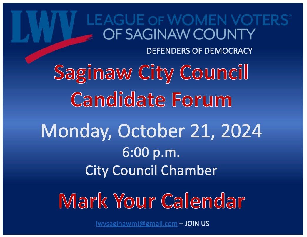 Saginaw City Council Candidate Forum