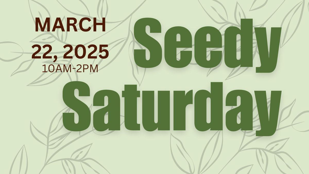 Earthwise Delta Seedy Saturday