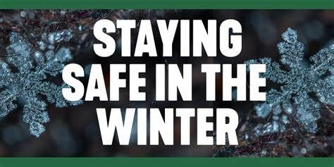 Keep Safe in Winter 