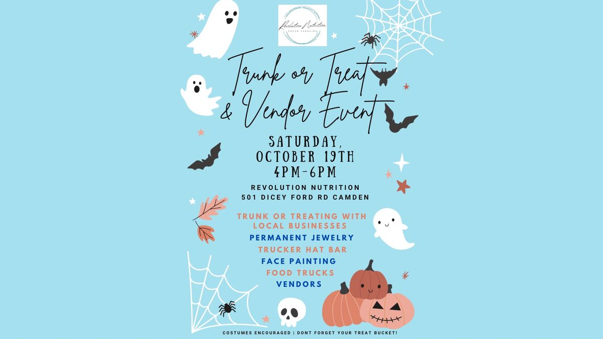 Trunk-or-Treat & Vendor Event