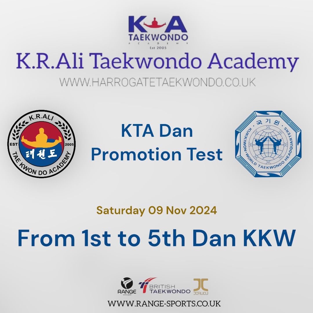 KTA Harrogate winter Dan Promotion Test 