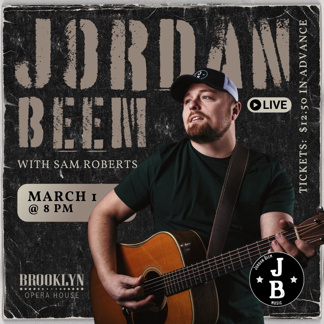 Jordan Beem live at Brooklyn Opera House w\/ Sam Roberts!