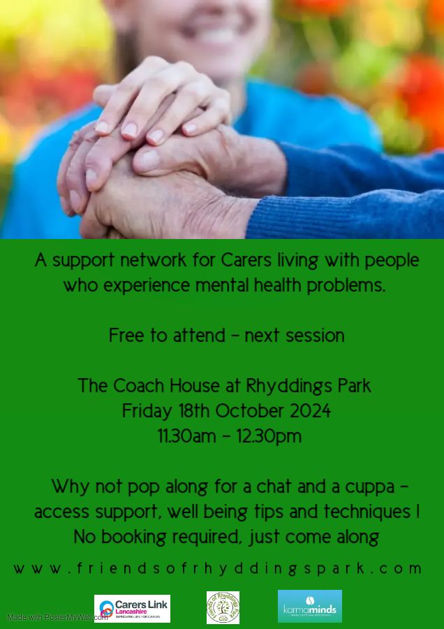 A Support Network for Carers living with people who experience mental health problems