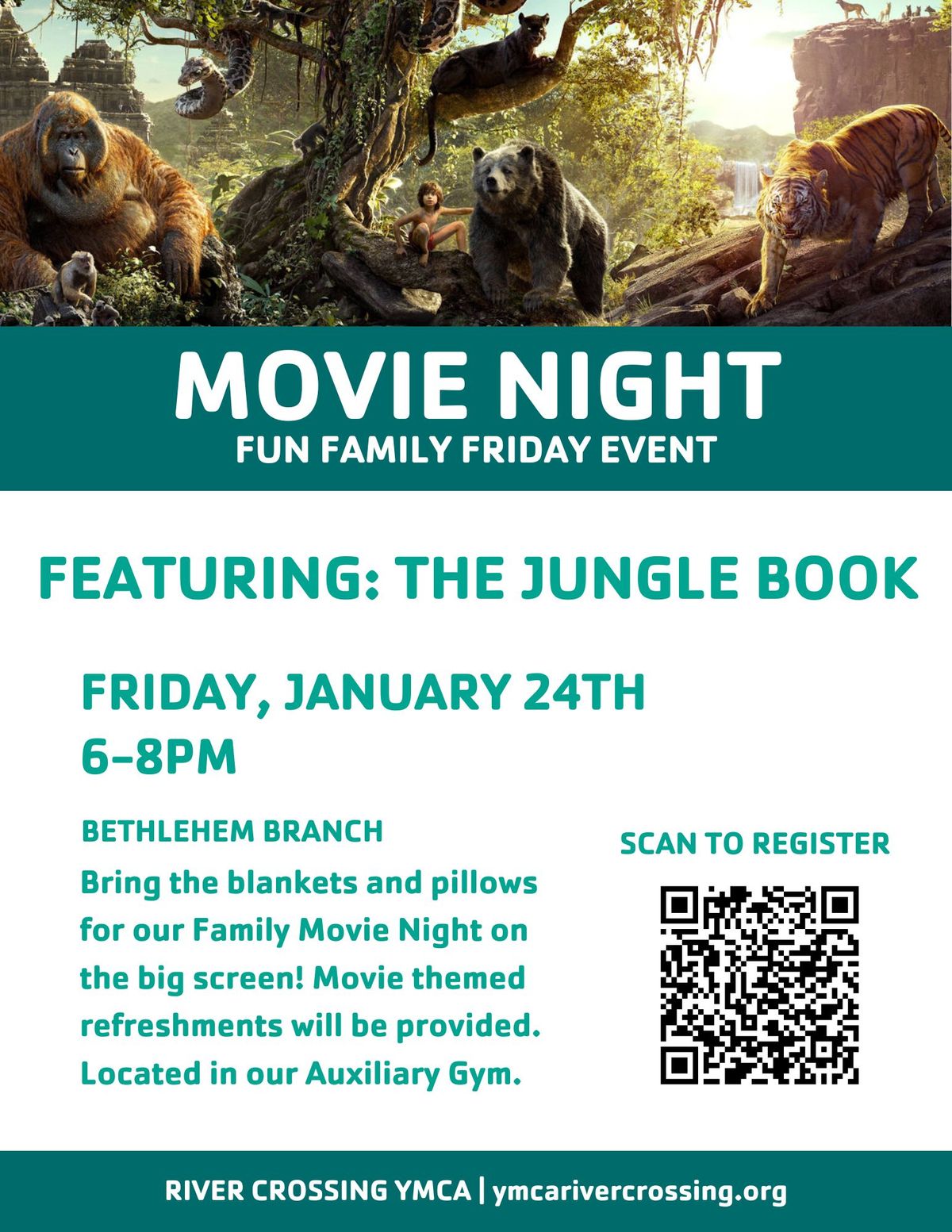 Fun Family Friday- Movie Night: The Jungle Book