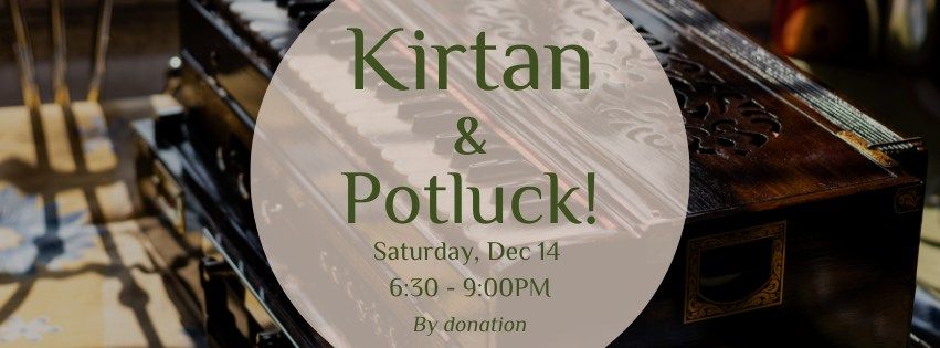 Kirtan and Potluck