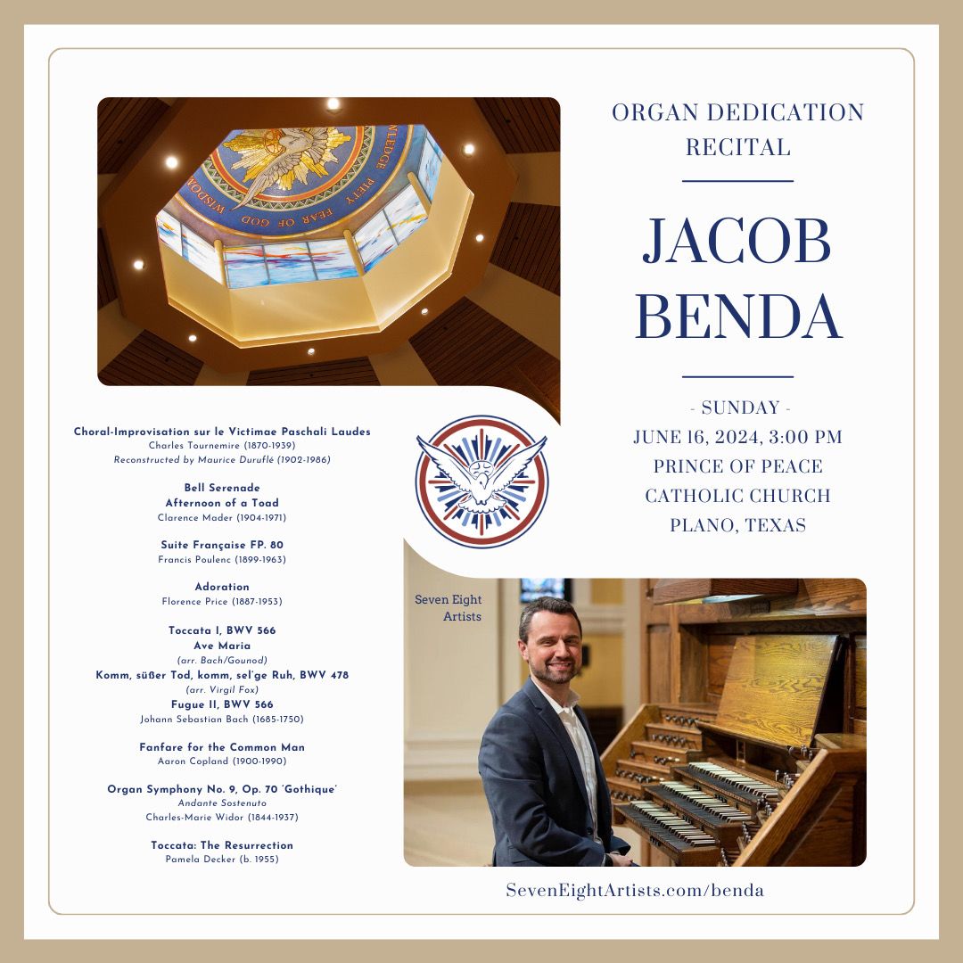Organ Dedication Recital