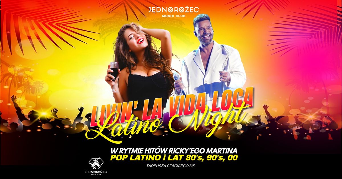 LIVIN' LA VIDA LOCA | KARNAWA\u0141 w rytmie hit\u00f3w Ricky'ego Martina  | Klub JEDNORO\u017bEC \ud83c\udf89 Pi\u0105tek 10.12 