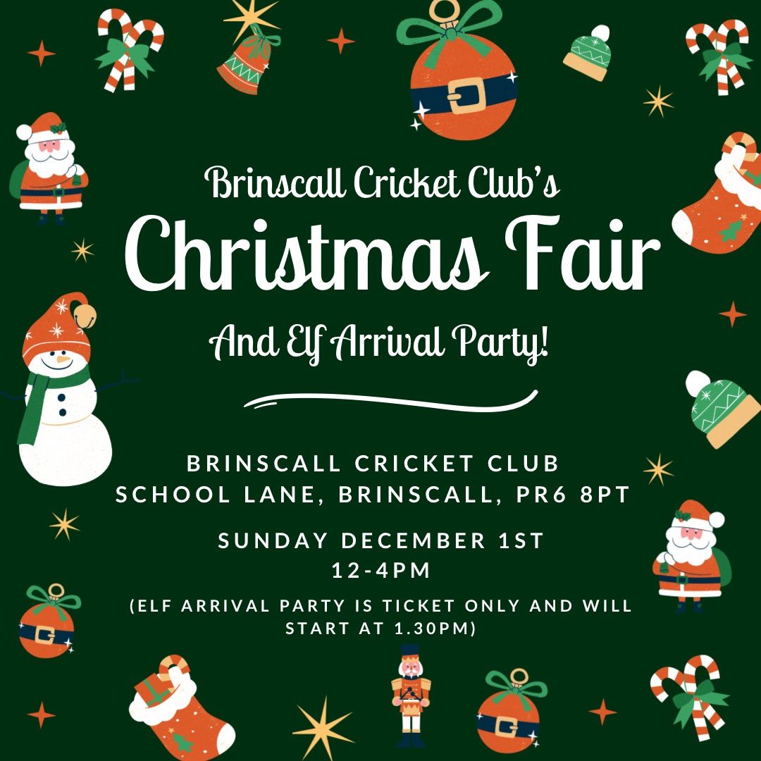 Brinscall CC Christmas Fair