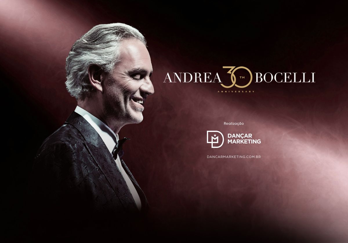 Andrea Bocelli - Excurs\u00e3o Pirassununga, Campinas, Araras, Americana, Limeira e regi\u00e3o