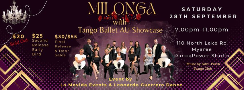 Milonga with Tango Ballet Showcase 