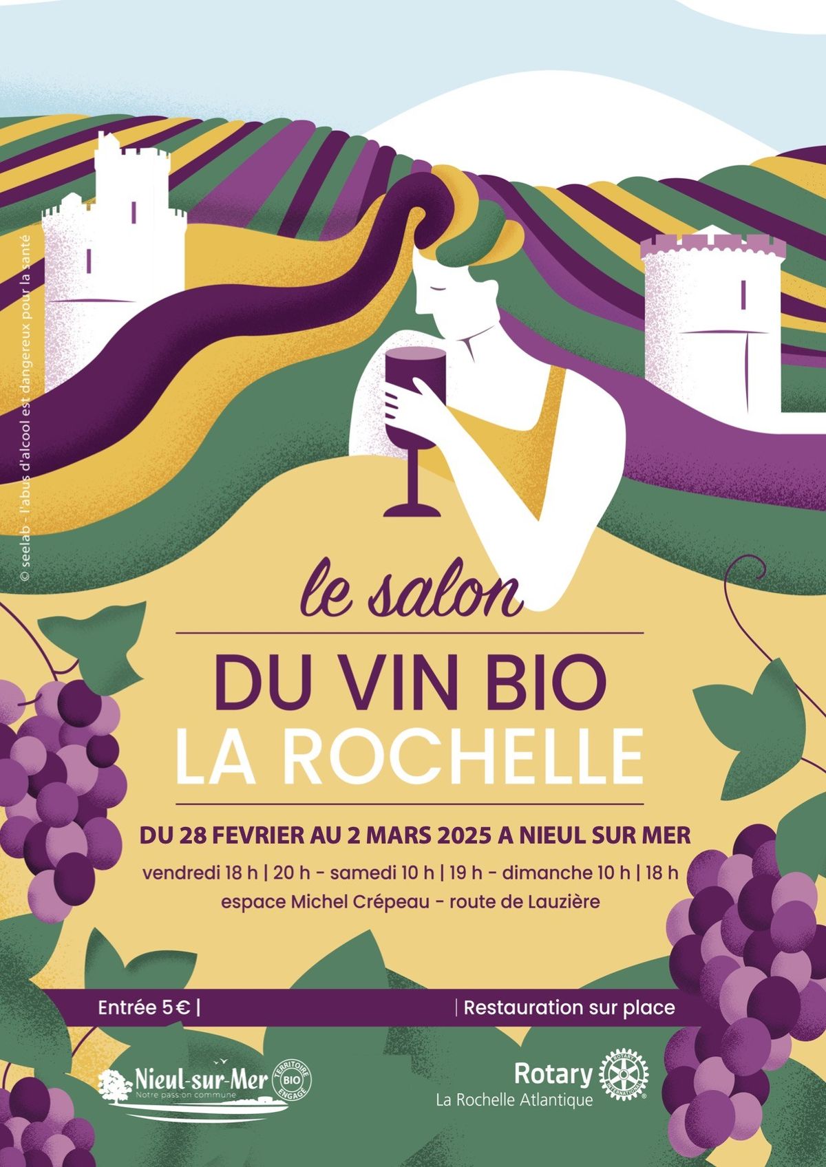 Salon du vin bio de La Rochelle