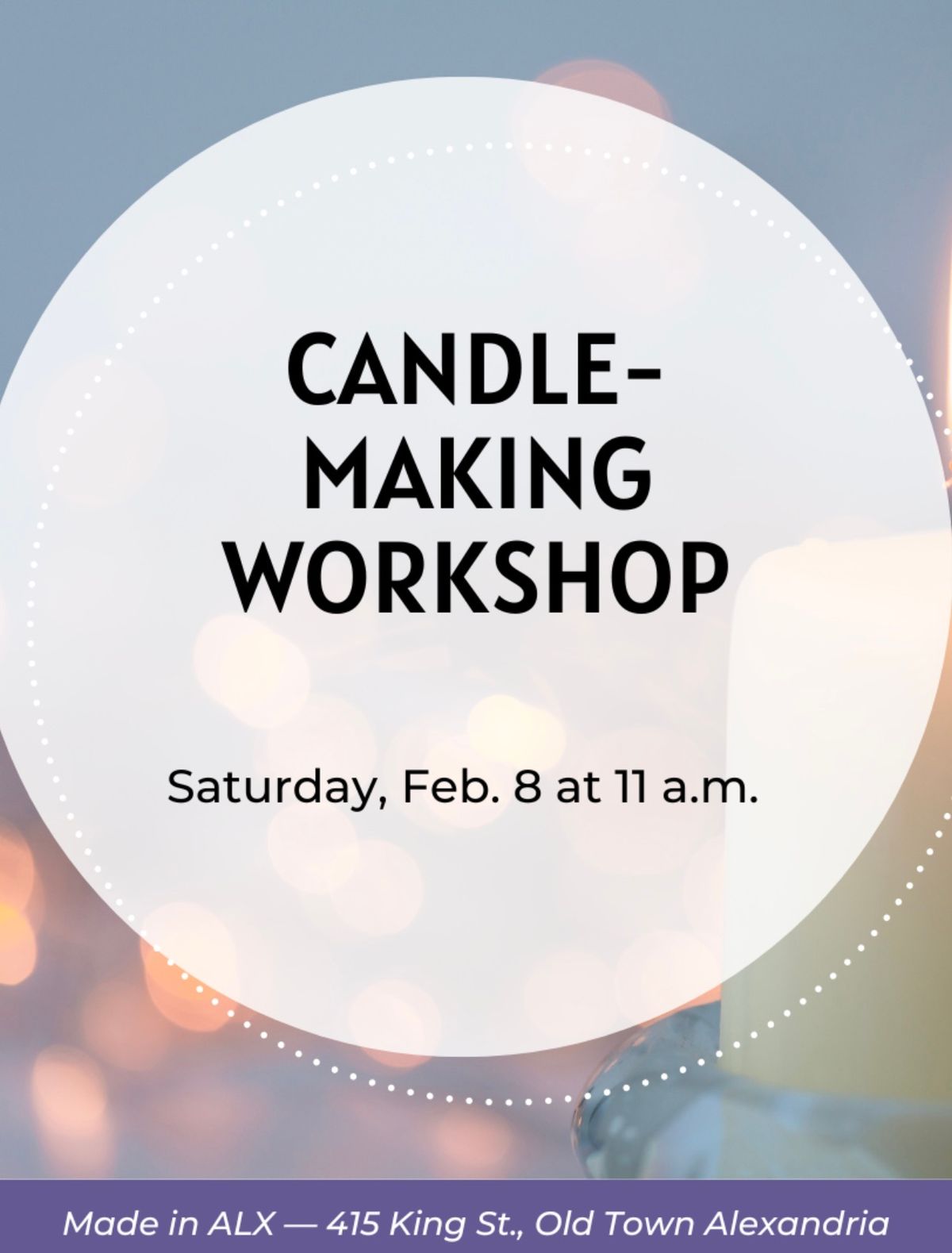 Candle Making Workshop