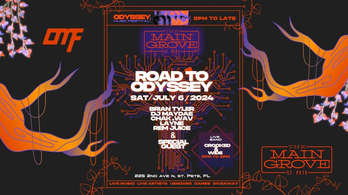 Road To Odyssey at Main Grove St. Pete \ud83c\udf34 