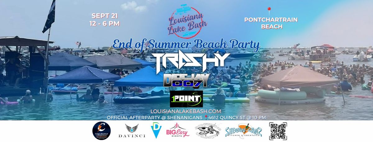 END OF THE SUMMER BEACH PARTY @ PONCHARTRAIN BEACH