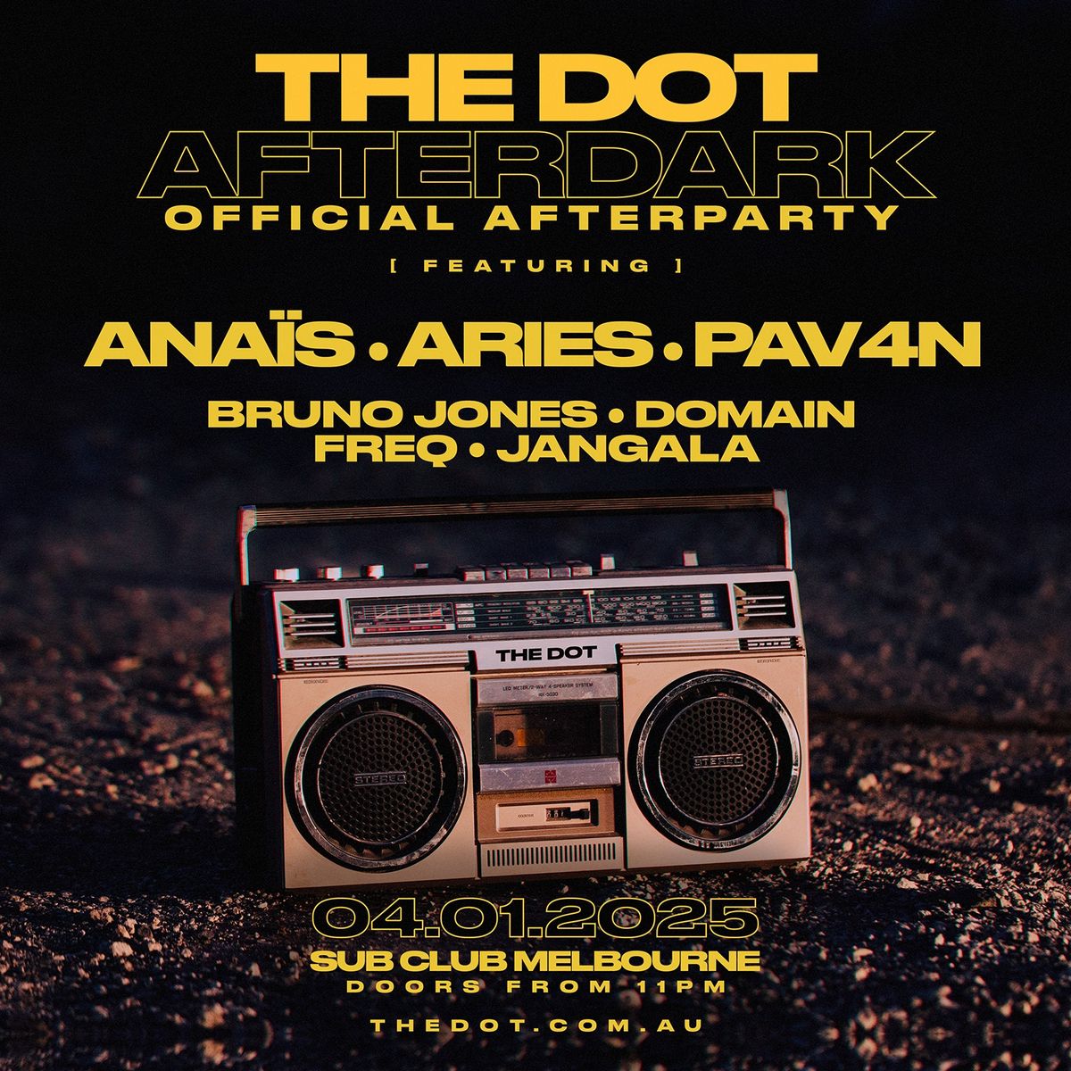 The DOT Afterdark (Offical Afterparty)