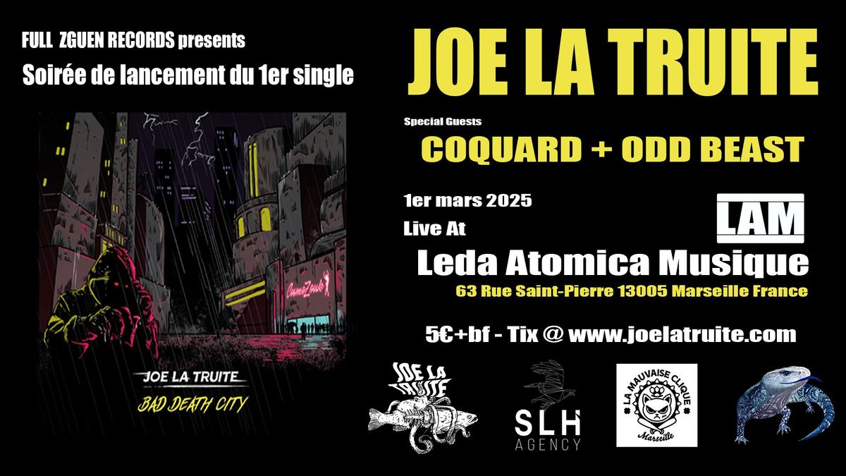 Bad Death City - Release Party - Joe La Truite - Odd Beast - Coquard