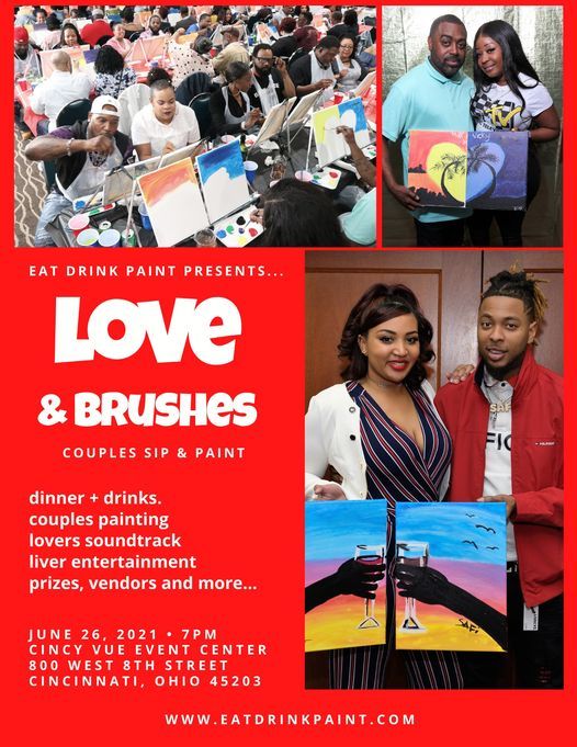 LOVE & Brushes, a Couples Sip and Paint Experience