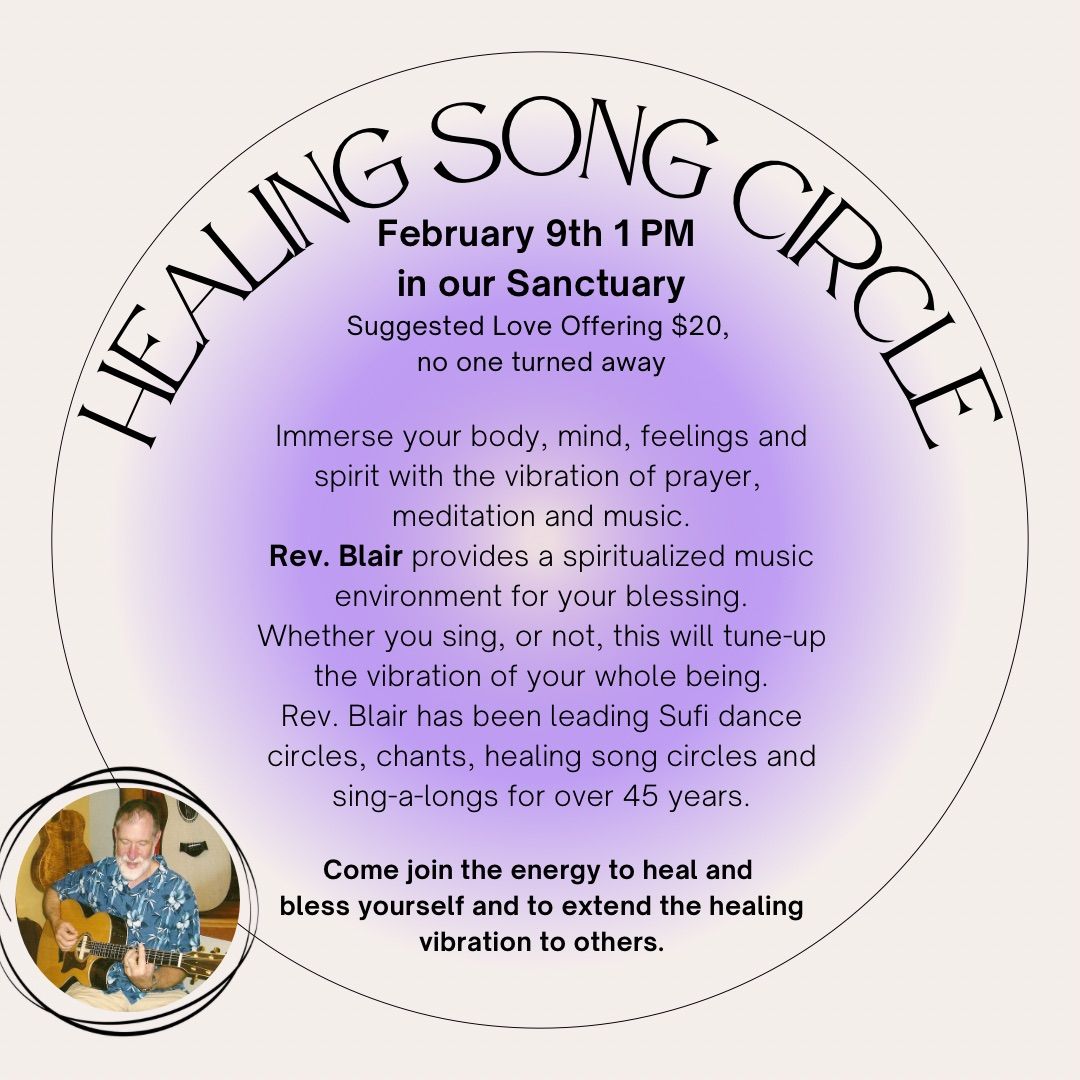 Healing Song Circle with Rev. Blair Tabor 