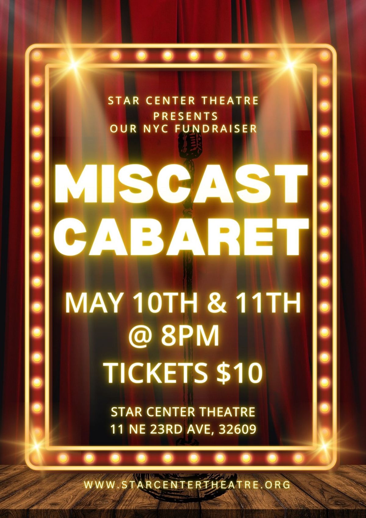 Miscast Cabaret Fundraiser