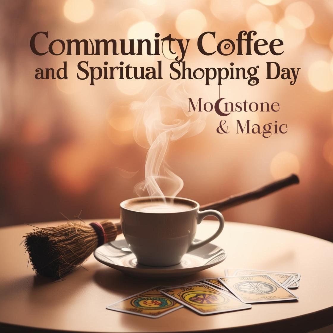 Community Coffee & Spiritual Shopping Day