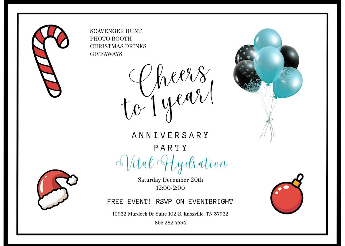1 Year Anniversary\/Christmas Party