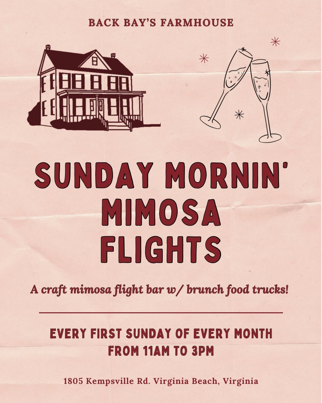 Sunday Mornin' Mimosa Flights