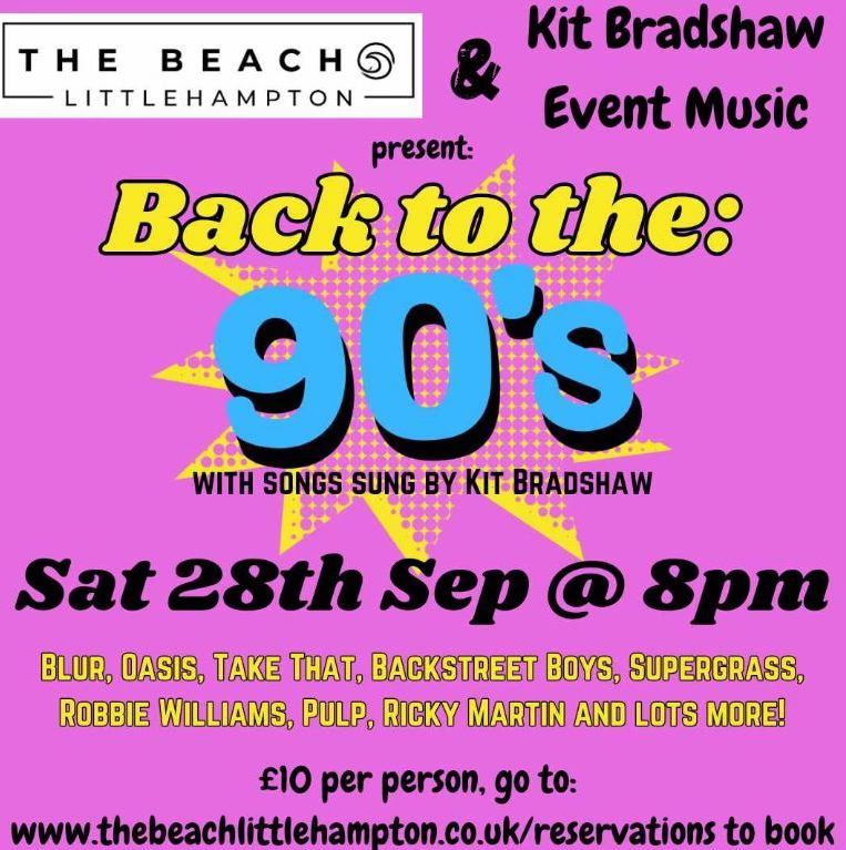 Back to the 90s with Kit Bradshaw