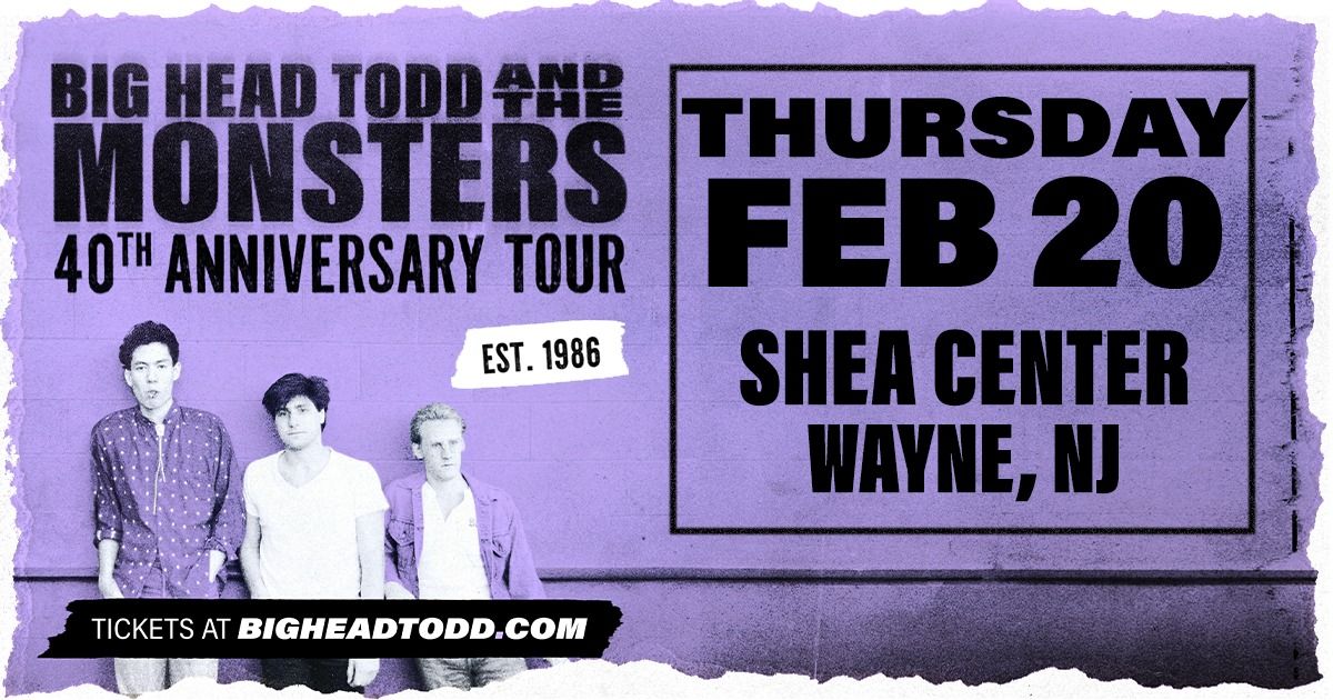 Big Head Todd and the Monsters  40th Anniversary Tour