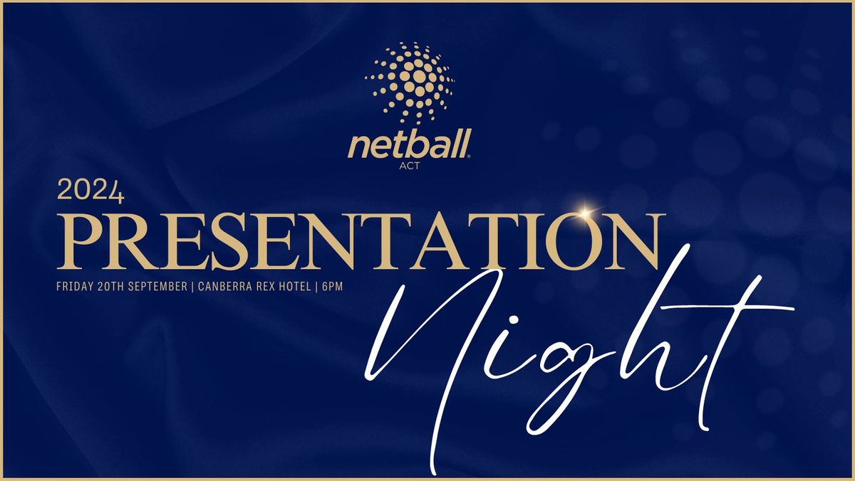 Netball ACT Annual Presentation Night