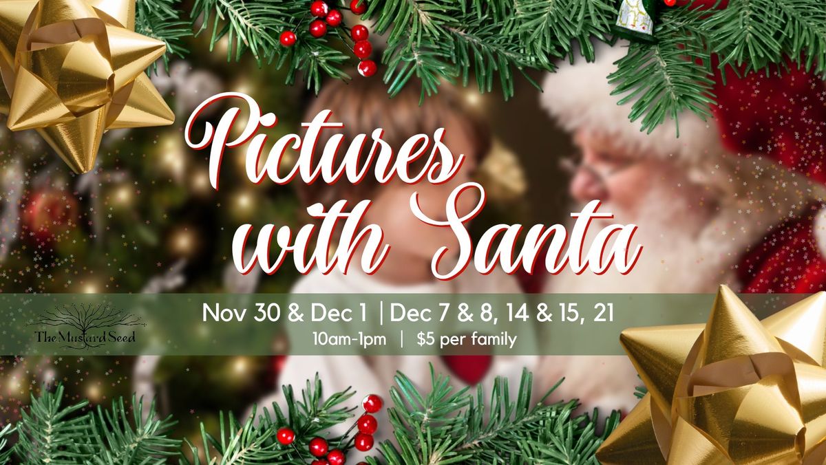 Pictures with Santa!