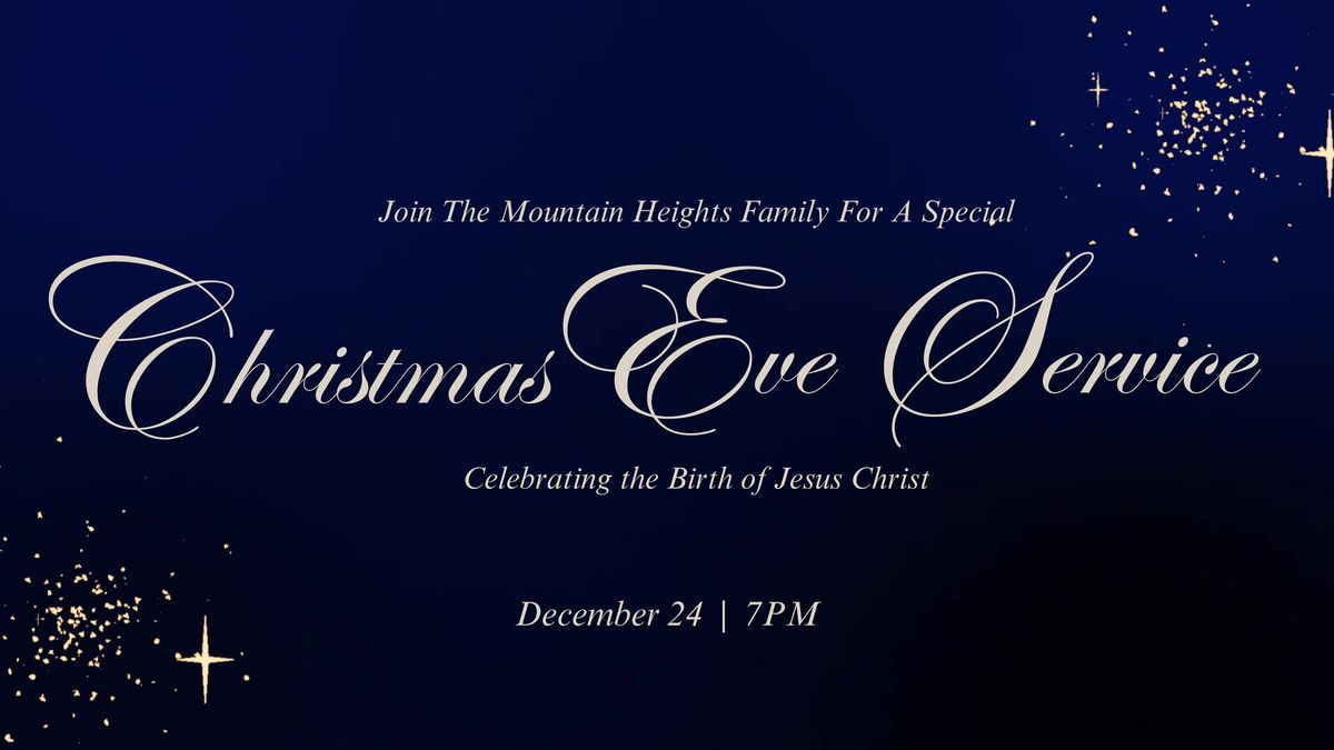 Christmas Eve Service