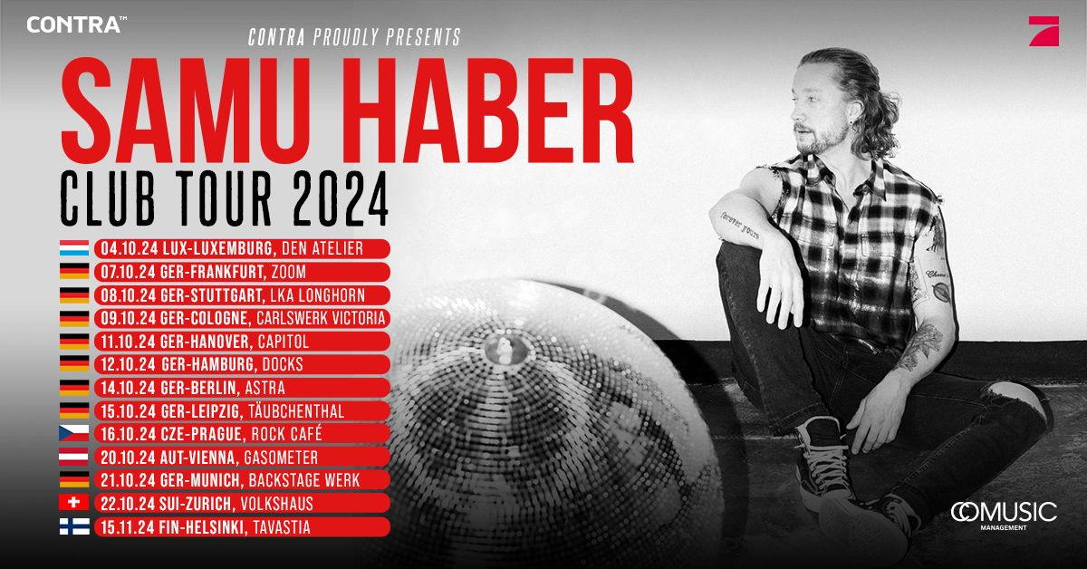 Samu Haber I CLUB TOUR 2024 I M\u00fcnchen