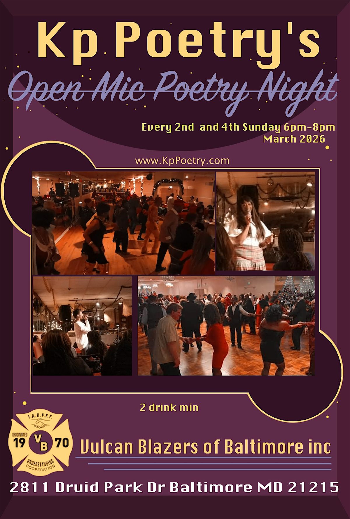 Kp Poetry's Open Mic Poetry Night