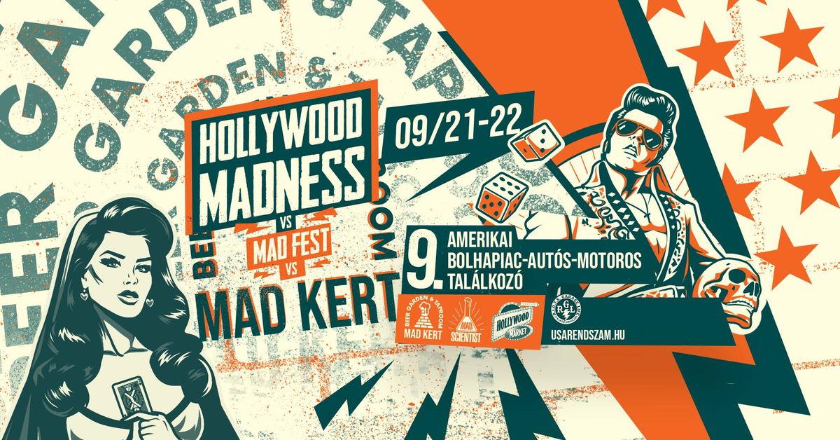 HOLLYWOOD MADNESS \ud83d\udd25 MAD FEST w\/ Hollywood Market 09\/21-22