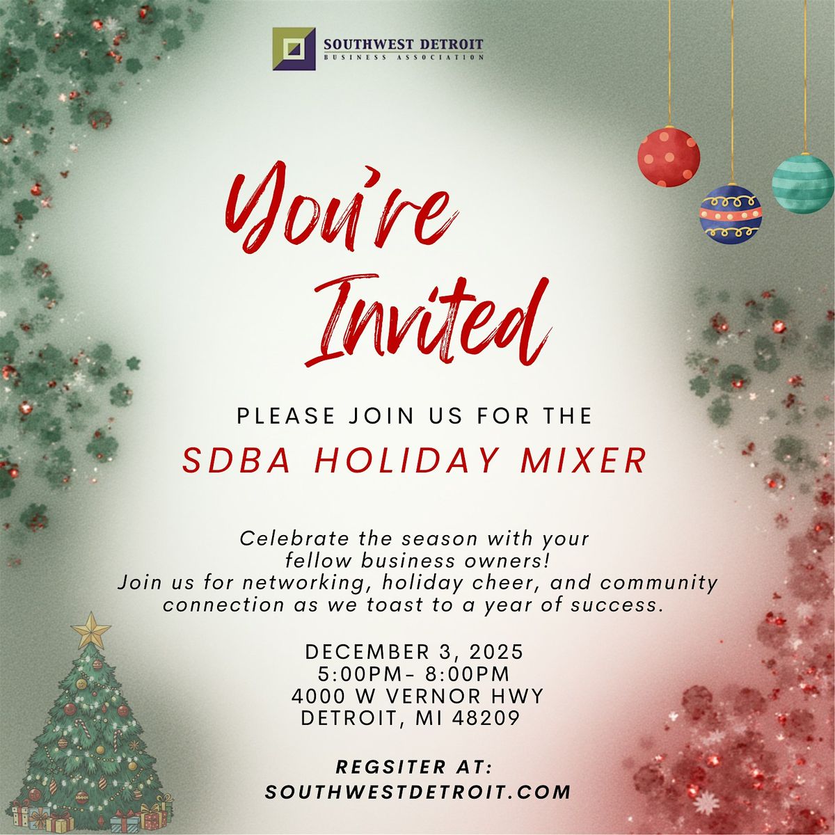 SDBA Holiday Mixer
