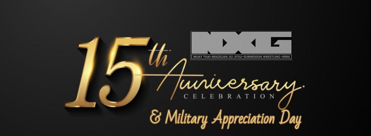 15 Year Anniversary & Military Appreciation Day